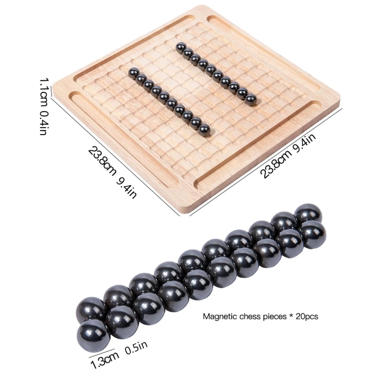 Amazon.co.jp: 磁気チェスセット 木製ボード付き 子供用 大人用 2024